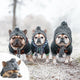 Winter Warm Dog Hats Windproof Knitting French Bulldog and small Doggies