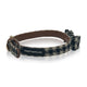 Black and white plaid checkered dog bowtie french bulldog