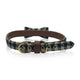 Black and white plaid checkered dog bowtie french bulldog