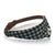 Plaid checkered black and white dog french bulldog bandana collar