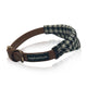 Plaid checkered black and white dog french bulldog bandana collar