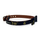 French Bulldog Bowtie Blue and Golden Collar