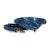 Blue French Bulldog leach with Bandana collar