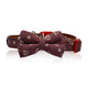 adjustable French Bulldog bowtie dog collar