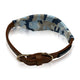 French Bulldog BLUE CAMO Bandana Dog Collar