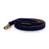 French Bulldog Loyalty Collection Blue Leash with White Stripes