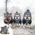 Winter Warm Dog Hats Windproof Knitting French Bulldog and small Doggies