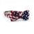 The French Bulldog Stars Stripes  Collar and Bowtie Set