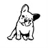 French Bulldog Puppy Vinyl Sticker